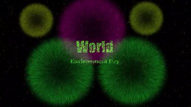 Dünya çevre günü konsepti. 3d resimleme.