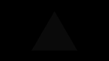 üçgen ikon vektör illüstrasyon tasarımı