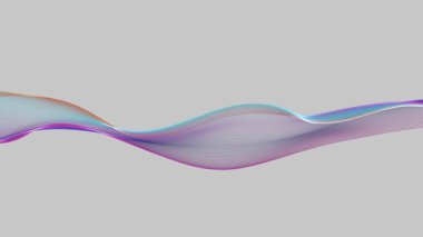 soyut dalga çizgiler. vektör çizim