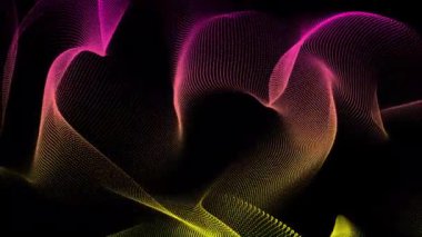 soyut neon parlak dalgalar dalgalar ve parlak sihirli enerji ve neon konsept, vektör soyut duvar kağıdı,