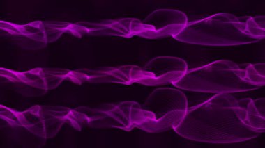 Dalga ve dalgalarla soyut arkaplan