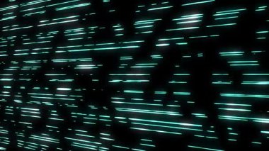 Karanlık arka plan. neon ve ışık çizgileri, soyut arkaplan