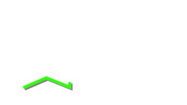 Moda tasarım tarzında ok simgesi. Beyaz arkaplanda ok simgesi çizimi. ok.