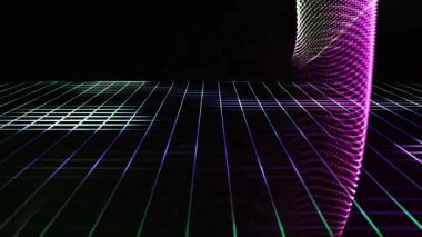 soyut gelecek duvar kağıdı, dijital arkaplan