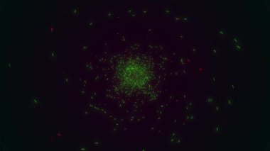 Mavi ve beyaz çizgilerin soyut arkaplanı