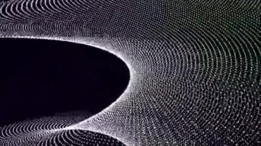 Mavi ve beyaz çizgilerin soyut arkaplanı