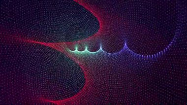 Mavi ve beyaz çizgilerin soyut arkaplanı