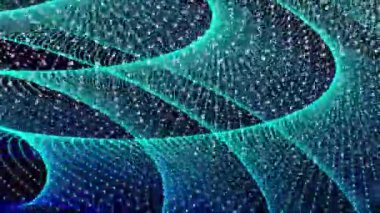 Mavi ve beyaz çizgilerin soyut arkaplanı