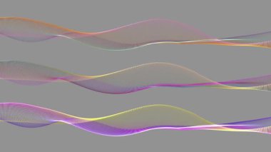 Dalgalı soyut renkli arkaplan.