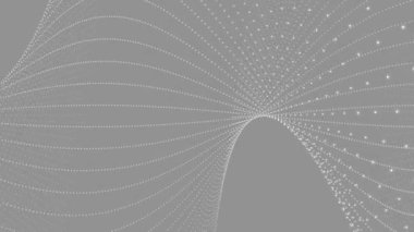 Çizgileri, noktaları, dijital arkaplanı olan soyut duvar kağıdı