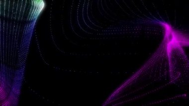 3D soyut teknoloji arka planı