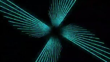 Parlak çizgilerin soyut arkaplanı