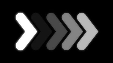 Projeniz için doğru yön ok simgesi