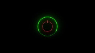 Etrafında bir sürü çizgi olan parlayan bir çemberin 3 boyutlu çizimi