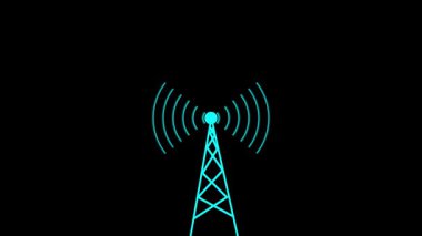 Kablosuz antenin üç boyutlu görüntüsü