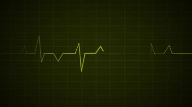 Bir kalp simgesinin vektör illüstrasyonu