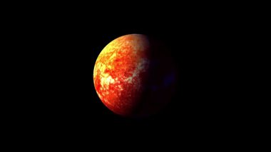 Uzayda Dünya gezegeni. Bu görüntünün unsurları Nasa tarafından desteklenmektedir