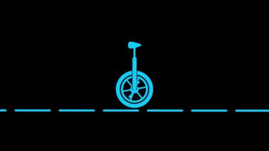 bisiklet ikonu vektör illüstrasyonu