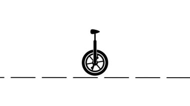 Projeniz için vektör bisiklet simgesi