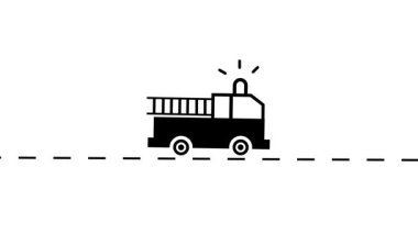 kamyon simgesi çizimi