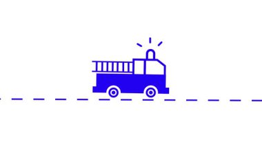 Tren simge illüstrasyon tasarım