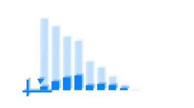 Grafik simgesi, vektör illüstrasyonu. düz dizayn
