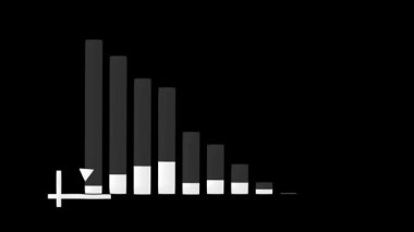 grafik çizelgesi vektör simgesi
