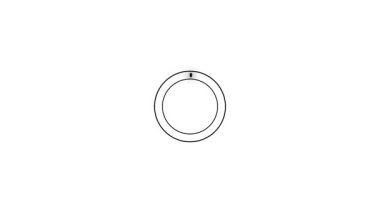 Beyaz arkaplanda 0 numara.