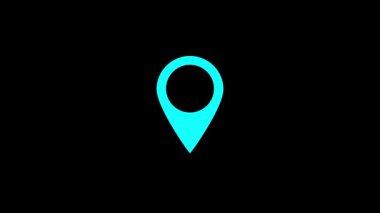 noktalama düz simgesi, vektör, illüstrasyon