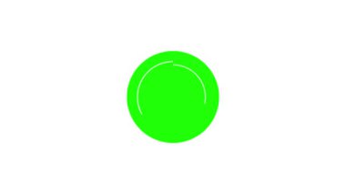 Beyaz arkaplanda izole edilmiş yeşil sayının 3 boyutlu illüstrasyonu