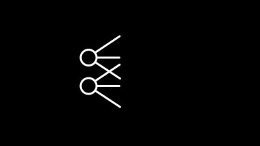 ağ bağlantısı simgesi çizimi