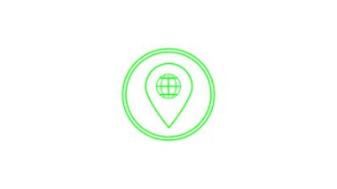 seo modern simgesinin vektör illüstrasyonu