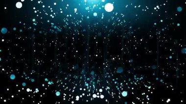 Parçacık parçacıklarıyla soyut arkaplanın dijital çizimi.