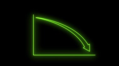 Yeşil ok simgesi. kablo düşük poli vektör çizimi