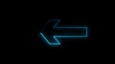 Neon ışığı, 3 boyutlu görüntüleme.