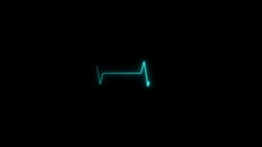 Karanlık arka planda parlayan kalp. Soyut arkaplan. vektör illüstrasyonu