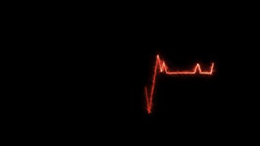 kırmızı kalp koyu bir arkaplanda