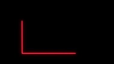 neon kırmızı parlayan ok