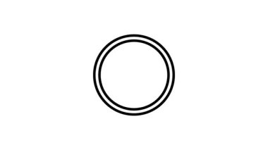 ok vektör simgesi. El çizimi çizimi illüstrasyon.