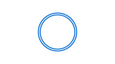 Kar Tanesi simgesi logo tasarım şablonu