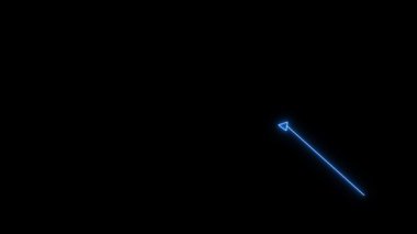 Parlayan çizgi ve noktaların soyut arkaplanı. vektör illüstrasyonu