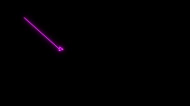 soyut arkaplan, çizgiler, neon, vektör illüstrasyonu