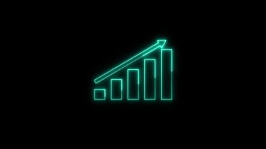 İşletme grafiği. Finans, yatırım, büyüme konsepti. 3D görüntüleme, düşük polyester tasarım.