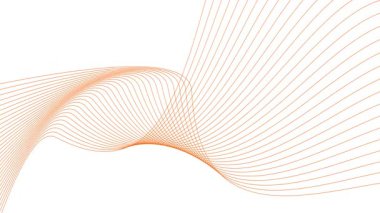 Dalga çizgileri ile soyut arkaplan.