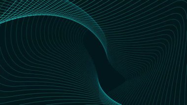 Çizgilerle soyut arkaplan. Vektör çizimi. teknoloji ve bilim konsepti.