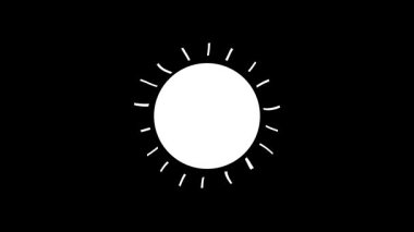 Yumurta simgesi vektör illüstrasyonu