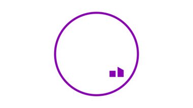 düz stil çubuk grafik simgesi