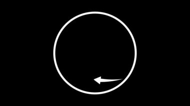 Siyah arkaplanda grafik simgesi