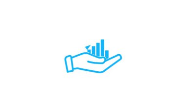 el imlecinin vektör simgesi tasarımı.