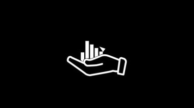 El ele tutuşma harfi I logo tasarım vektörü